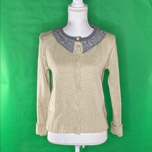 Mystree Button down cardigan size medium